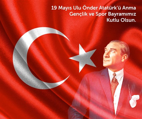 Kaymakam Yusuf Ziya ÇELİKKAYA'nın 19 Mayıs Atatürk'ü Anma Gençlik ve Spor Bayramı Mesajı