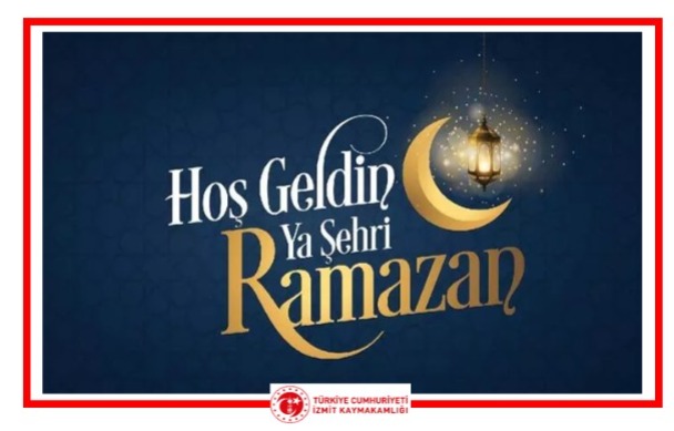 Kaymakamımız Yusuf Ziya ÇELİKKAYA'nın Ramazan Ayı Mesajı