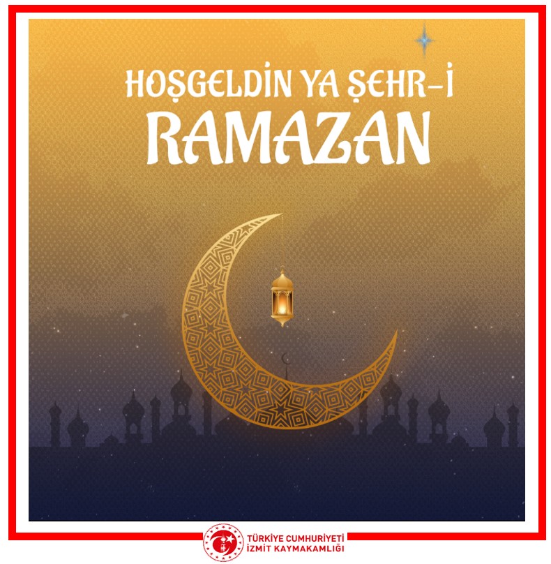Kaymakamımız Yusuf Ziya ÇELİKKAYA'nın Ramazan Ayı Mesajı